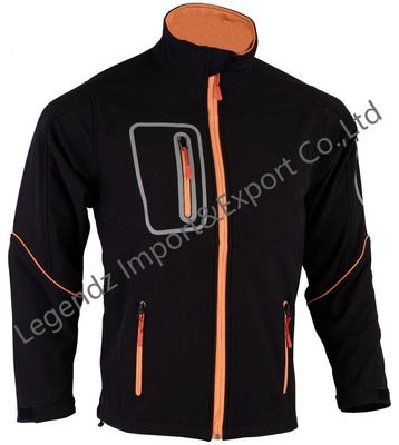 Mensen van het Espandex van de de Zakritssluiting van de Openlucht Waterdichte Jasje het Multijasje Met een kap van Softshell Warme