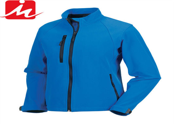 Het Jasje van de Polyestersoftshell van Spandex van in te ademen het Jasjemensen van de Water Afstotende Winter