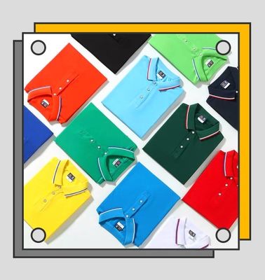 100% polyester van Katoenen Polo Quick Dry Collared Shirts Overhemdenmensen