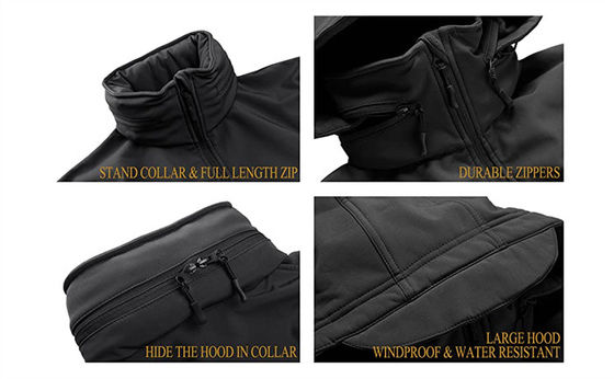 Openlucht Waterdicht Wind het Cirkelen van Softshell Jasje