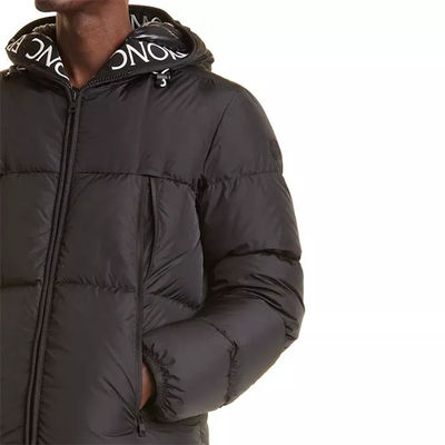 Lichtgewicht Wit Duck Down Jacket Thick Warm onderaan Jasje Met een kap