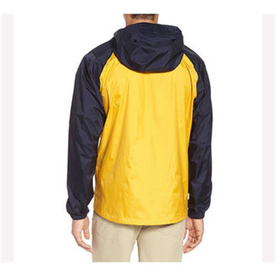 Aangepaste Waterdichte Windjekkerjasjes Autumn Hooded Pullover Windbreaker