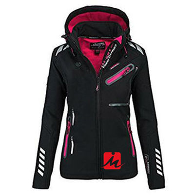 Van Waterdichte Softshell Openlucht de Wandelingsjasje van Champing de Jasjesvrouwen van polyesterspandex