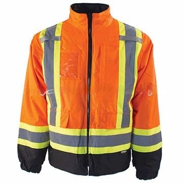 Kledingstukken Weerspiegelend hallo Vis Waterproof Jacket Working van het veiligheids de Hoge Zicht