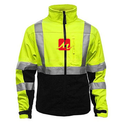 EN471 hoog Weerspiegelend de Veiligheidsjasje Workwear van Softshell van Zichtkledingstukken