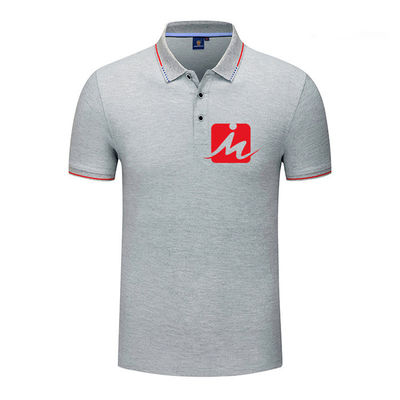 OEM Katoenen van Mensen breiden de Toevallige T-shirts In te ademen Golf Polo Shirts