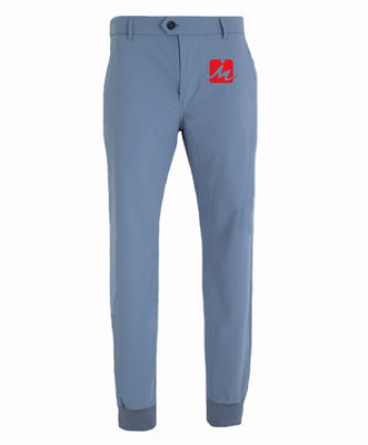 Het unisex-Rekgolf hijgt Lopende Jogger-Golfbroek Spandex Drawstring met Geribbeld