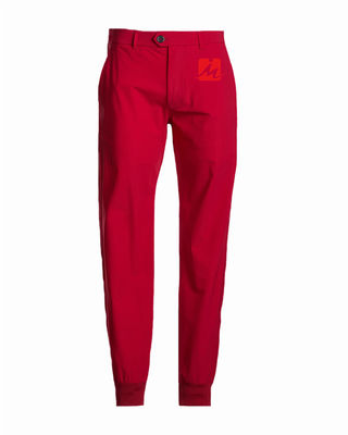 Het unisex-Rekgolf hijgt Lopende Jogger-Golfbroek Spandex Drawstring met Geribbeld