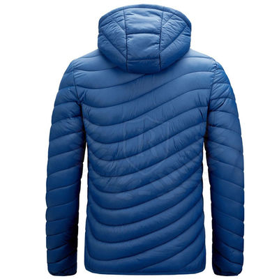 Winter van het mensen houdt de Kogelvis Opgevulde Jasje het Kamperen Warm Bellenjasje