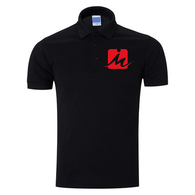 Polo Shirts van 240 GSM In te ademen Polo Shirts 100% Rayonpiqué Geborduurd Katoenen Mensen