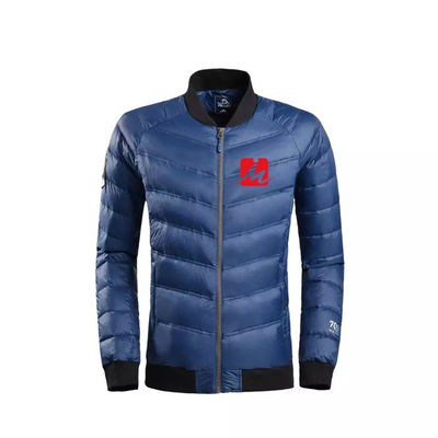 100% van de Jasjesmensen van de polyester het Waterdichte Windjekker van de het Honkbalkogelvis Lichtgewicht Benedenjasje
