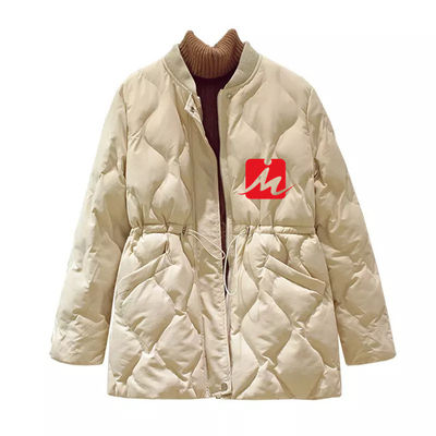 Polyester Nylon Duck Down Quilted Jackets Outerwear van het de winter de Kogelvis Opgevulde Jasje