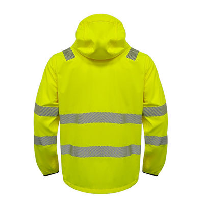Waterdichte Hoge Zichtkledingstukken hallo Vis Uniform Reflective Work Jacket Workwear