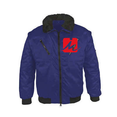 Het douane Gepersonaliseerde Jasje van de het Water Bestand Bommenwerper van de het Werk Eenvormige Polyester
