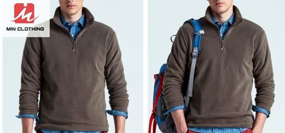 Toevallige Lopende Waterdichte In te ademen van het de Vachtjasje van de Jasjessport Halve het Pitpolyester