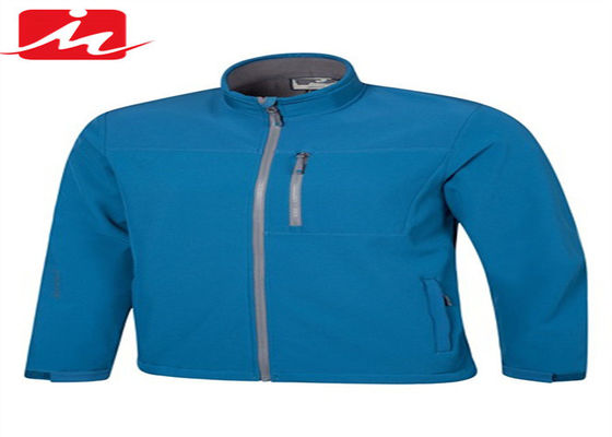 Het Jasje van de Polyestersoftshell van Spandex van in te ademen het Jasjemensen van de Water Afstotende Winter
