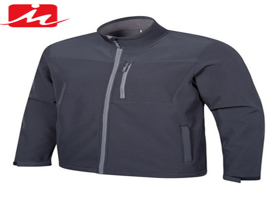 Het Jasje van de Polyestersoftshell van Spandex van in te ademen het Jasjemensen van de Water Afstotende Winter