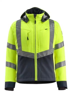 Van de kleuren weerspiegelende kleuren van het mensen softshell jasje de Fluorescente van de jasjes workwear softshell waterdichte jasjes